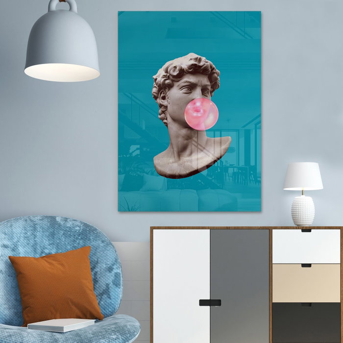 Wallity Cuadro Decorativo de Cristal Templado Multicolor 50 x 70 cm Wallity Cuadro Decorativo de Cristal Templado Multicolor 50 x 70 cm